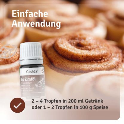 Organic Cinnamon Oil for Internal Consumption