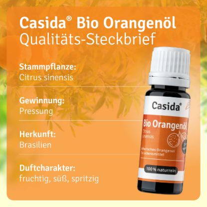 Organic Orange Oil for Internal Consumption