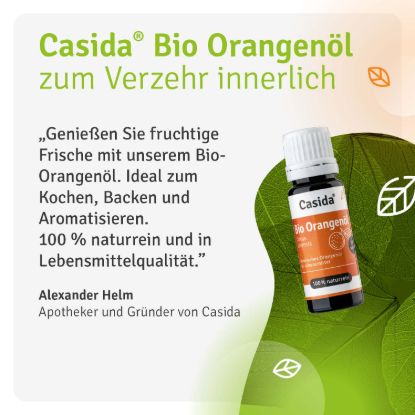 Organic Orange Oil for Internal Consumption