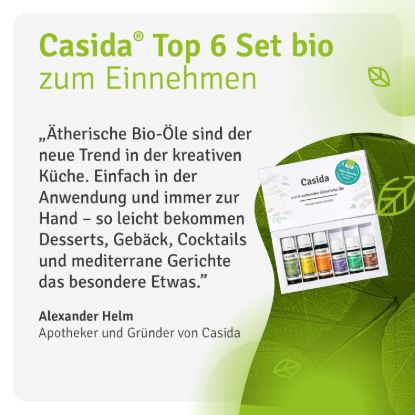TOP 6 Organic Essential Oils for Cooking, Baking & Consumption / Beverages