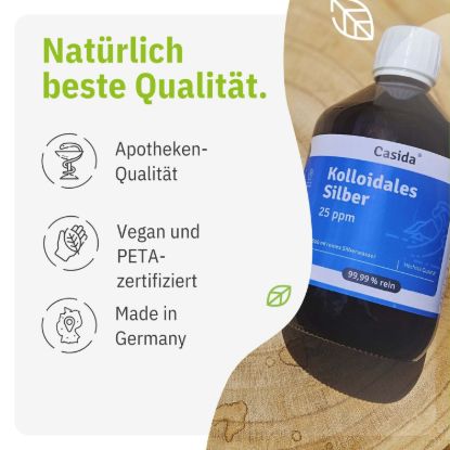 Colloidal Silver 25 Ppm – 500 Ml