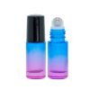 Roll on Bottle 5 Ml Blue/Pink Glass Essential Oils Set of 2