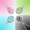 Diffuser Necklace for Essential Oils – Aroma Jewelry in Locket Style — Tree of Life