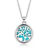 Diffuser Necklace for Essential Oils – Aroma Jewelry in Locket Style — Tree of Life