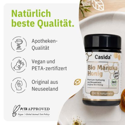 Bio Manuka Honig MGO 600+