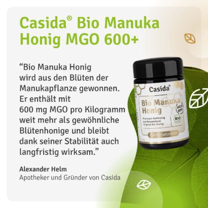 Bio Manuka Honig MGO 600+