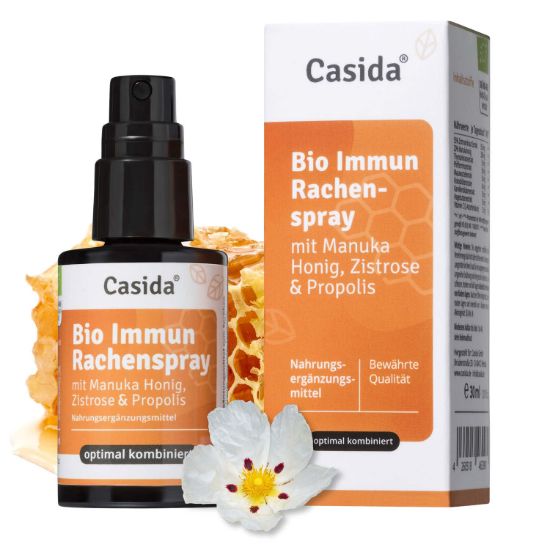 Bio Immun Throat Spray with Manuka Honey, Cistus & Propolis