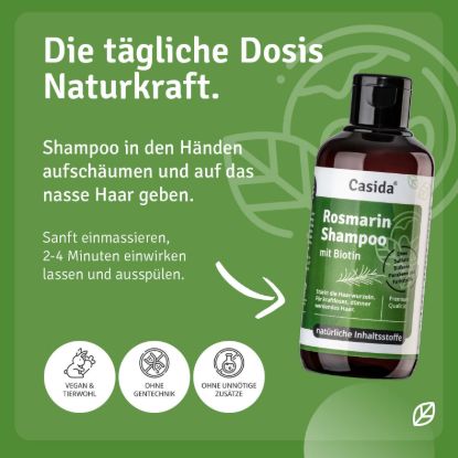 Rosemary Shampoo with Biotin — 200ml