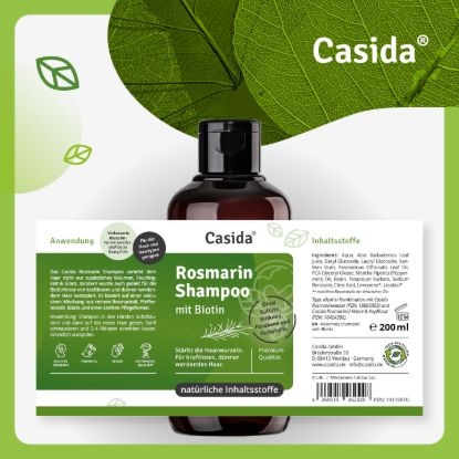 Rosemary Shampoo with Biotin — 200ml