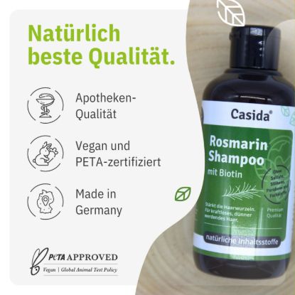 Rosemary Shampoo with Biotin — 200ml
