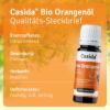 Set of 3 Organic Aroma Oils for Consumption - Lemon, Orange & Peppermint