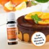 Set of 3 Organic Aroma Oils for Consumption - Lemon, Orange & Peppermint
