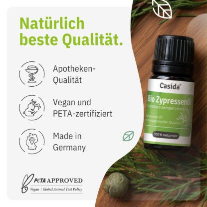 Organic Cypress Oil