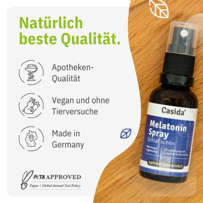 Casida® natural and pure sleep beauty spray - B2B