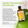 Sauna infusion citrus space