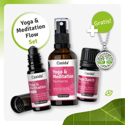 Yoga & Meditation Flow Set + FREE Scent Necklace