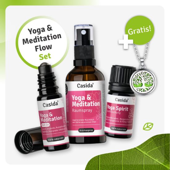 Yoga & Meditation Flow Set + FREE Scent Necklace