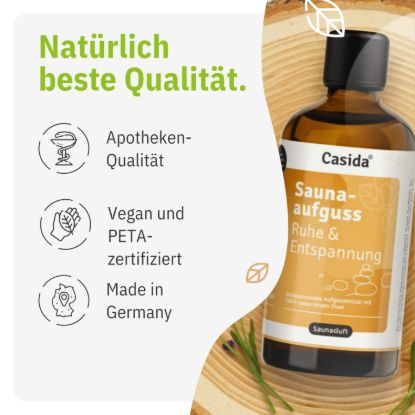 Sauna infusion calm & relaxation