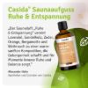 Sauna infusion calm & relaxation