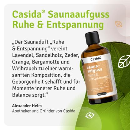 Sauna infusion calm & relaxation