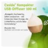 Compact Aroma USB Diffuser with LED for Essential Oils, 100 ml