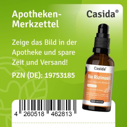 Organic cold-pressed Castor Oil for Skin, Hair & Eyelashes