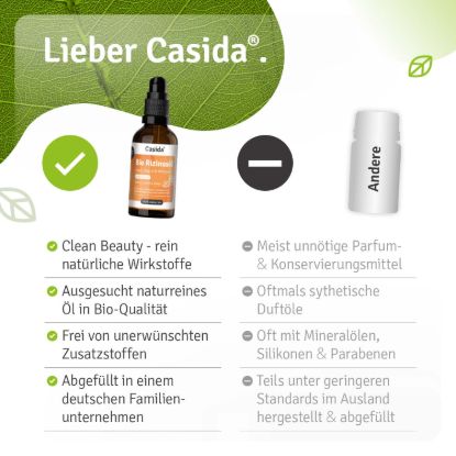Organic cold-pressed Castor Oil for Skin, Hair & Eyelashes