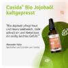 Organic cold-pressed jojoba oil for hair, face & body