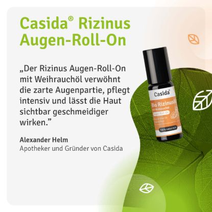 Bio Castor Oil Eye Roll-On with Frankincense Oil