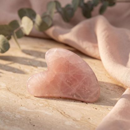 Gua Sha Stein - Herzform