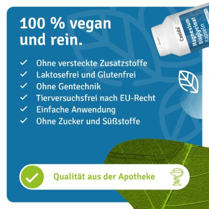 Magnesium Bisglycinat Kapseln hochdosiert