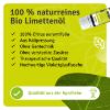 Bio Limettenöl zum Verzehr innerlich