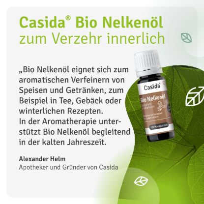 Bio Nelkenöl zum Verzehr innerlich
