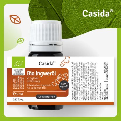 Bio Ingweröl zum Verzehr innerlich