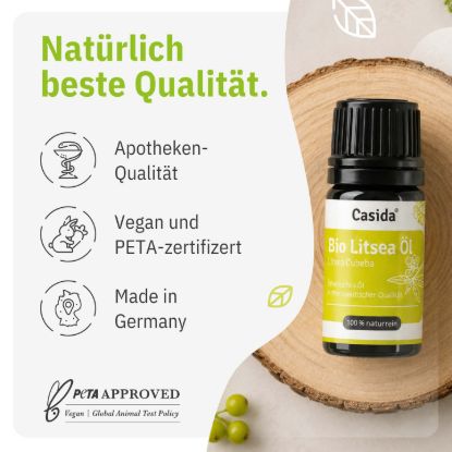 Bio Litsea cubeba Öl