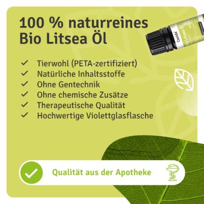 Bio Litsea cubeba Öl