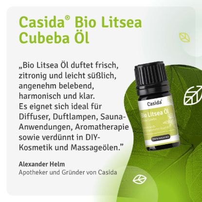 Bio Litsea cubeba Öl