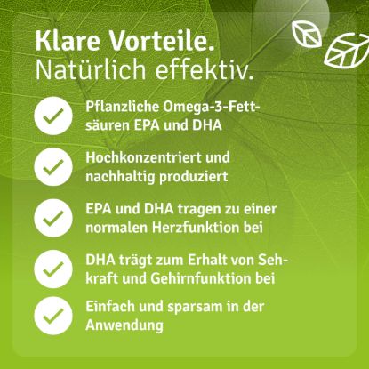 Omega 3 Tropfen vegan für Kinder
