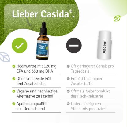 Omega 3 Tropfen vegan für Kinder