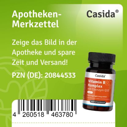 Vitamin B Komplex mit Coenzym Q10