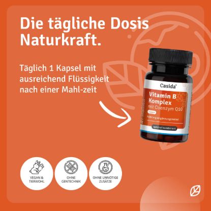 Vitamin B Komplex mit Coenzym Q10