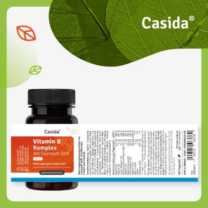 Vitamin B Komplex mit Coenzym Q10