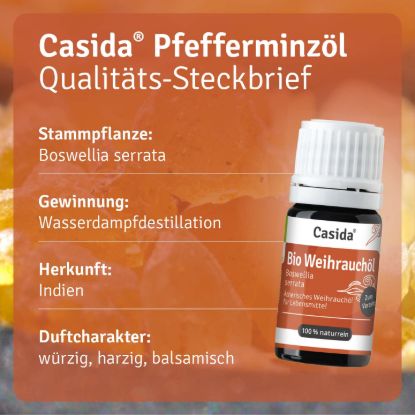 Weihrauchöl Bio zum Verzehr innerlich