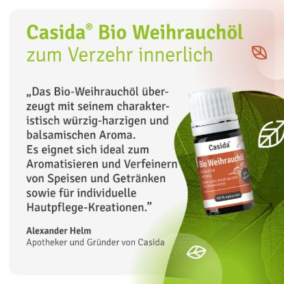 Weihrauchöl Bio zum Verzehr innerlich