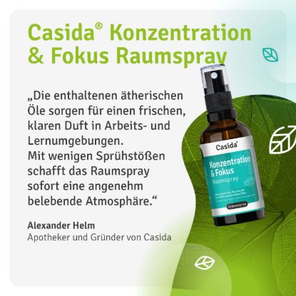 Konzentration & Fokus Raumspray