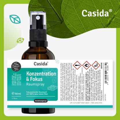 Konzentration & Fokus Raumspray