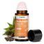 Rizinusöl Bio Roll-On mit Rosenquarz-Roller