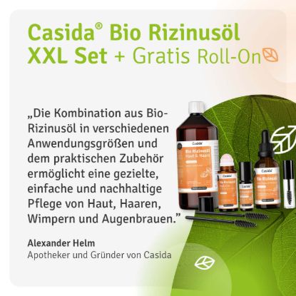 Bio Rizinusöl XXL Vorteilsset