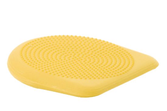 Dynair® Wedge Ballkissen Kids — yellow