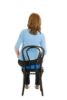 happyback® Ballkissen — blue / 33 cm